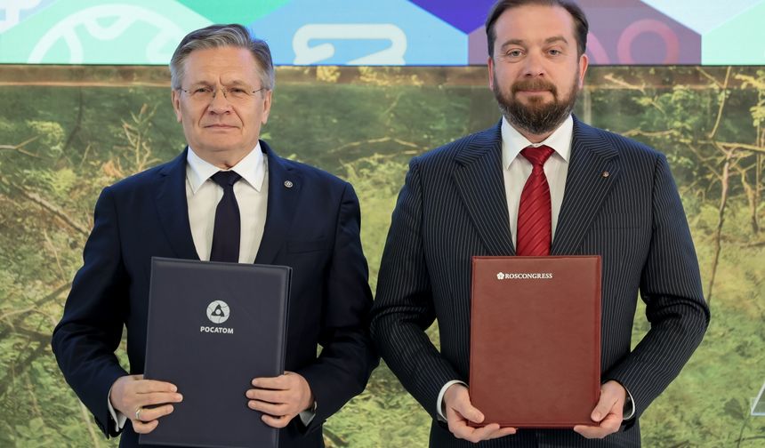 Rosatom ve Roscongress Vakfı düşük karbonlu enerji kullanımı alanında işbirliği anlaşması imzaladı