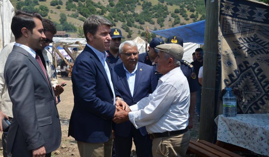 Göynücek’te Davutevi Köyü Etkinlik Alanı düzenlenen törenle açıldı