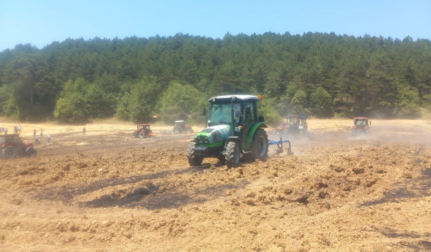 Bolu'da çıkan anız yangınları söndürüldü