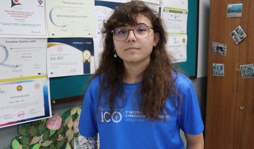 Uluslararası Siber Güvenlik Olimpiyatı'na katılan Karabük BİLSEM öğrencileri hedef büyüttü