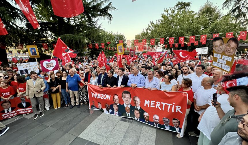 CHP Grup Başkanvekili Günaydın, Trabzon'da konuştu: