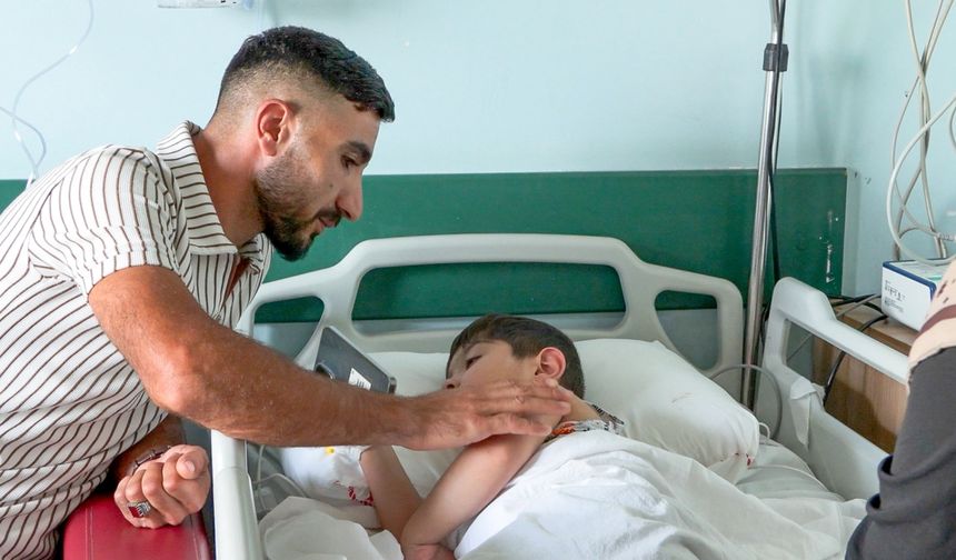 Doğuştan kalp rahatsızlığı bulunan küçük Miran, Diyarbakır'daki tedaviyle hayata tutundu