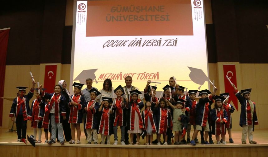 Gümüşhane Üniversitesi'nin yaz atölyeleri etkinlikleri tamamlandı