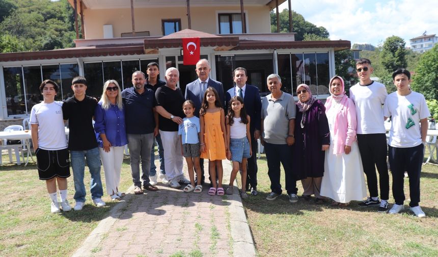Ordu Valisi Erol, Ünye'de şehit aileleriyle bir araya geldi