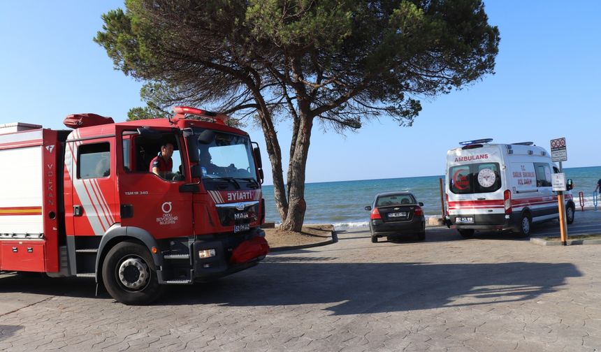 Ordu'da denizde boğulma tehlikesi geçiren kişi kurtarıldı