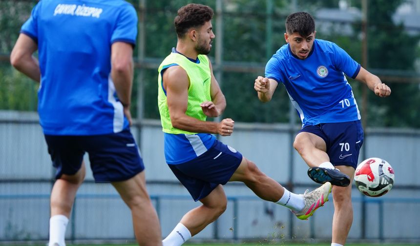 Çaykur Rizespor, Antalyaspor maçının hazırlıklarına başladı