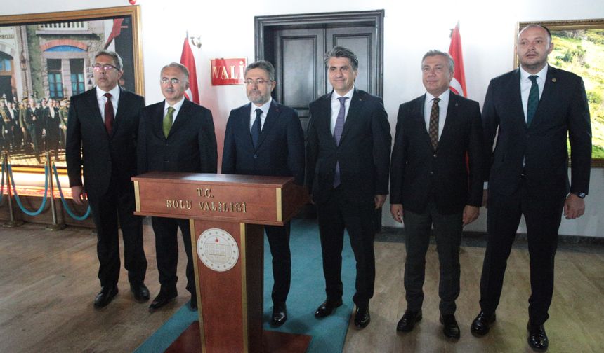 Tarım ve Orman Bakanı Yumaklı, Bolu'da konuştu: