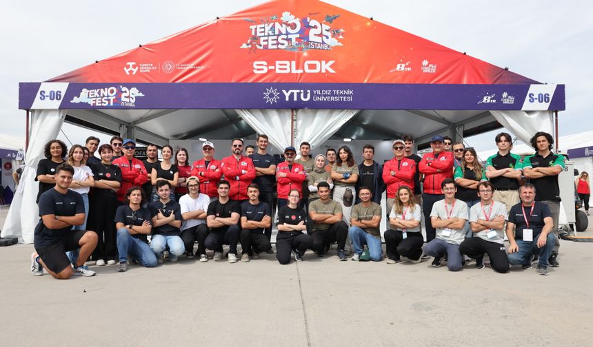 Yıldız Teknik Üniversitesi, TEKNOFEST 2025'te 27 derece elde etti