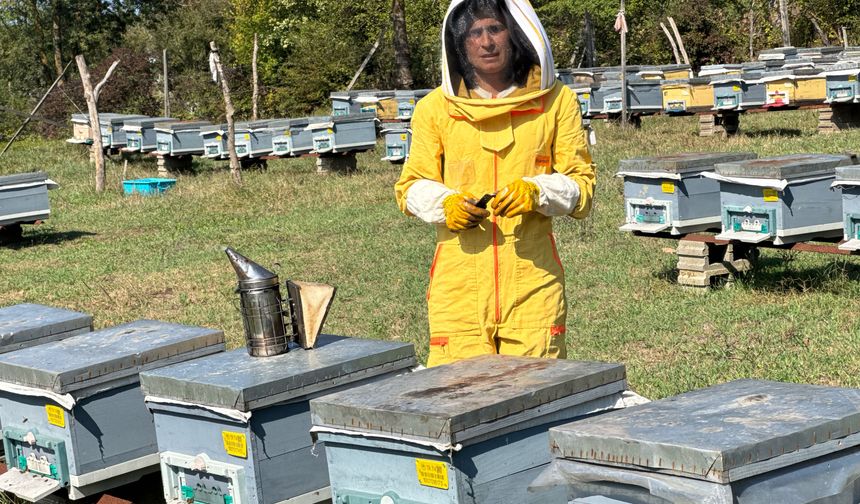 Bartın'da devlet desteğiyle başladığı arıcılıkta 3 yılda 200 kovana ulaştı