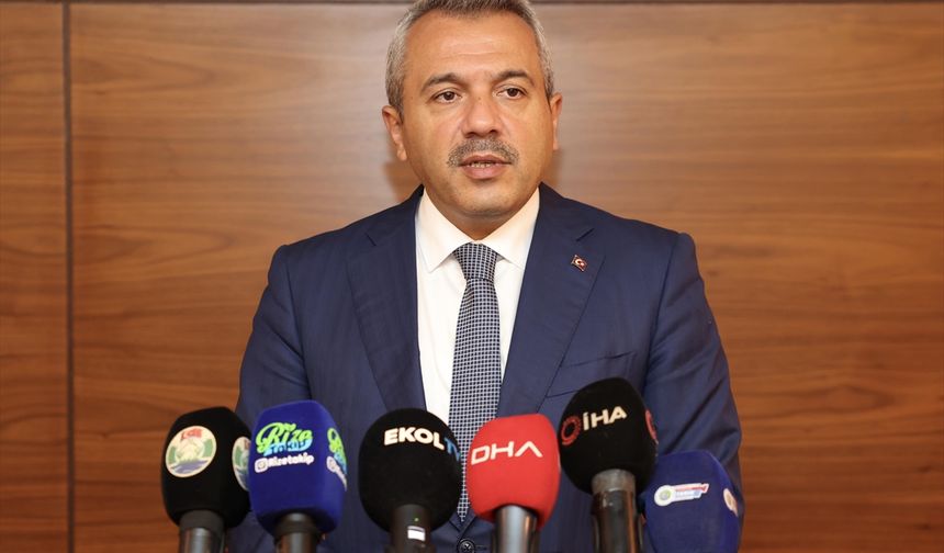Rize Valisi Baydaş'tan şiddetli yağış sonrası hasar tespit çalışmalarına ilişkin açıklama: