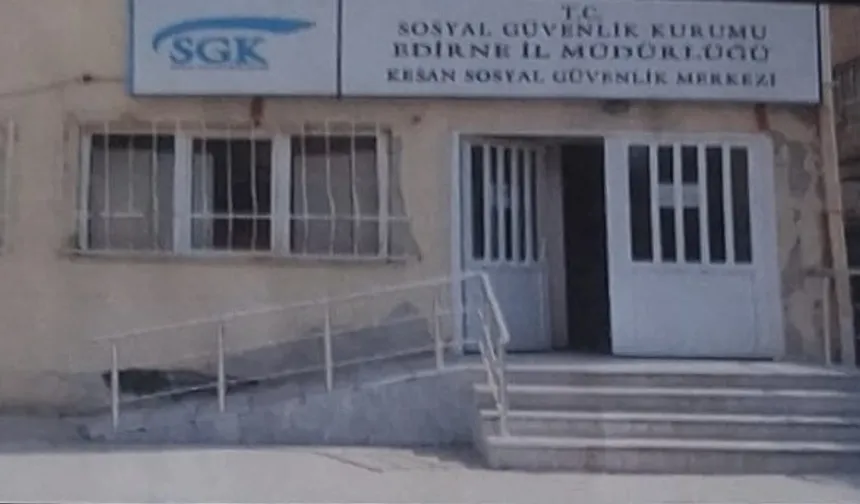 SGK'nın bu binası Keşan'a yakışmıyor! Yeni bina bir an önce yapılmalı