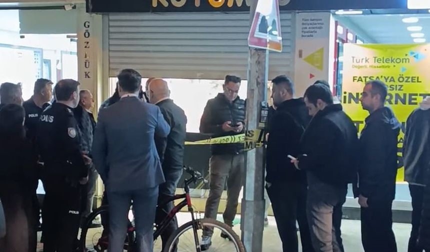 Ordu'da kuyumcudan hırsızlık iddiası