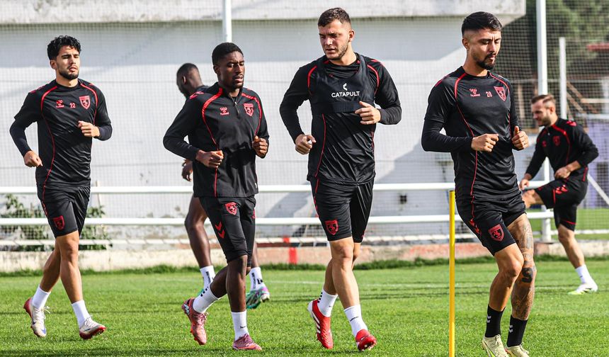 Samsunspor, Breidablik maçı hazırlıklarını tamamladı