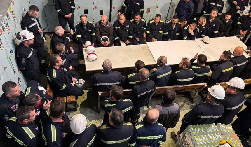 ÇALIŞMA KOŞULLARI GÖRÜŞÜLDÜ