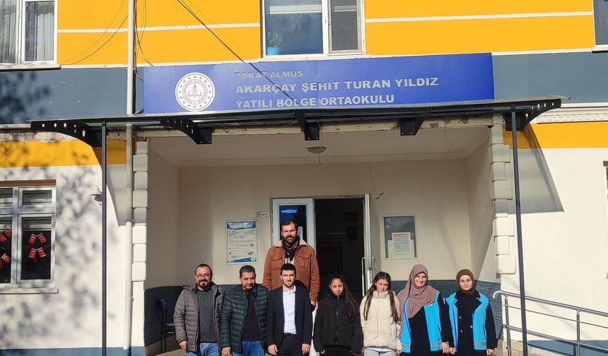 Almus Müftülüğü personelinin köy ziyaretleri sürüyor