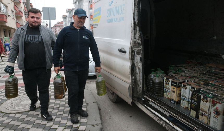 Bolu'da ele geçirilen 1500 litre sahte zeytinyağı biyodizel yapımında kullanılacak