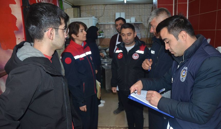 Göynücek'te gıda üretim yerlerinde denetim gerçekleştirildi