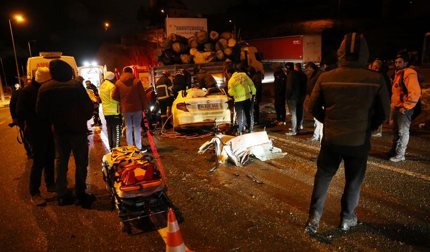 KAZADA HAYATINI KAYBETTİ