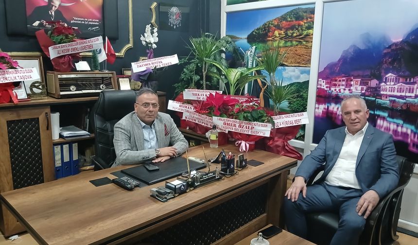 Taşova Belediye Başkanı Özlap'dan engellilere ziyaret