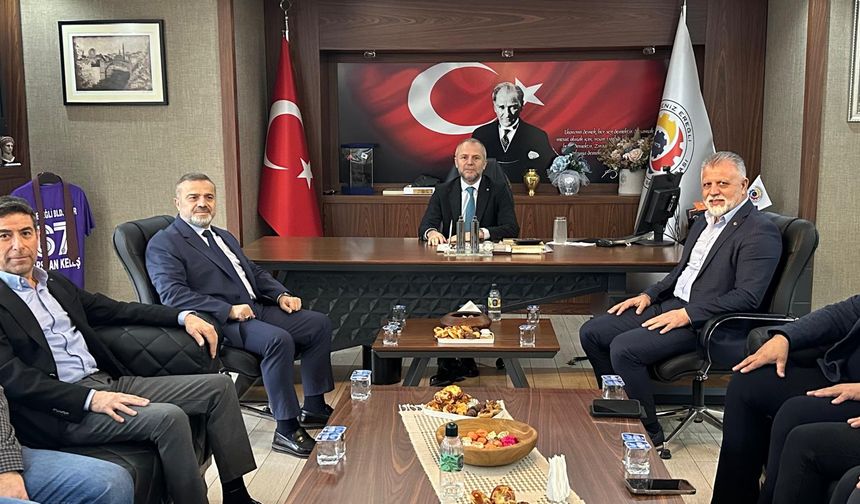 ERDEMİR GENEL MÜDÜRÜ TSO'DA...