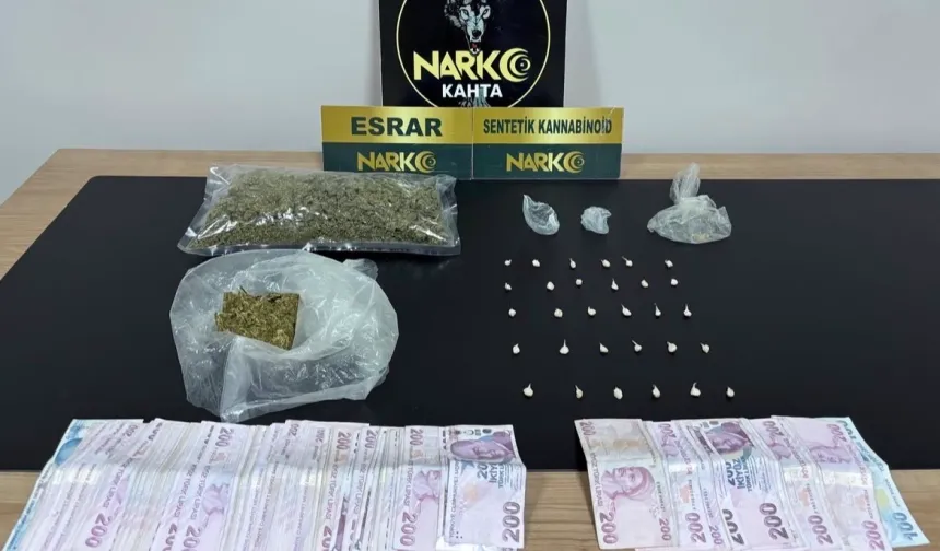 Adıyaman Kahta'da uyuşturucuya büyük darbe