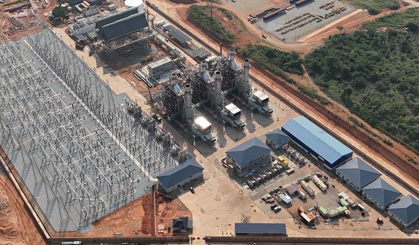 Aksa Enerji'nin Gana Kumasi Santrali'nin ilk fazı basit çevrimde 130 megavat kurulu güce ulaştı