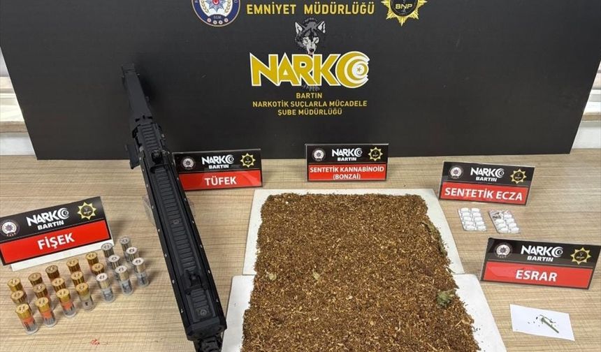 Bartın'da uyuşturucu operasyonunda 6 zanlı tutuklandı