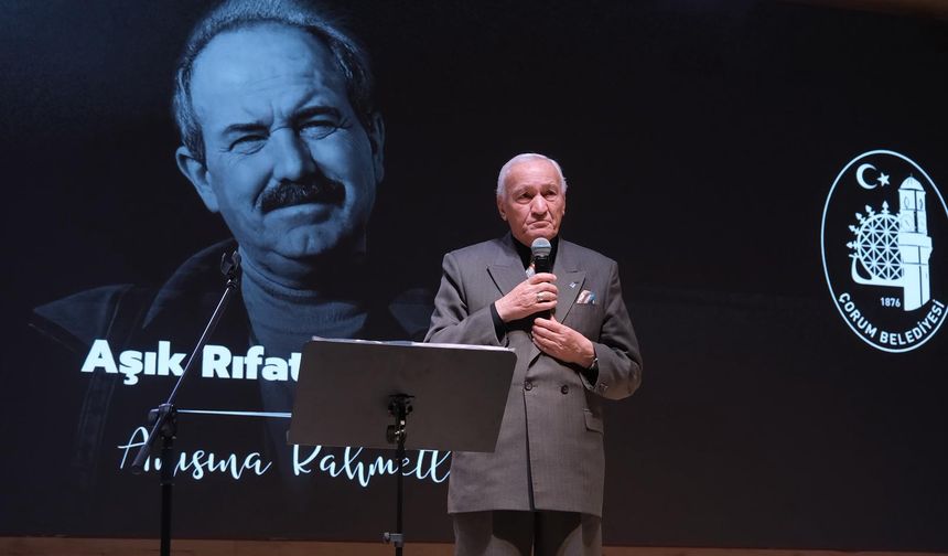 Çorum'da 'Şehirden Şiire' şiir ve müzik dinletisi yapıldı