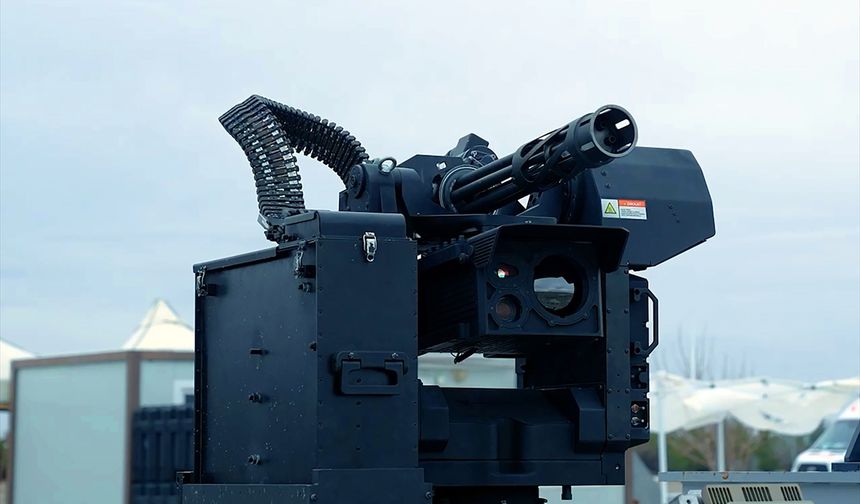 Dron tehdidine karşı dakikada 3000 atışlı tedbir