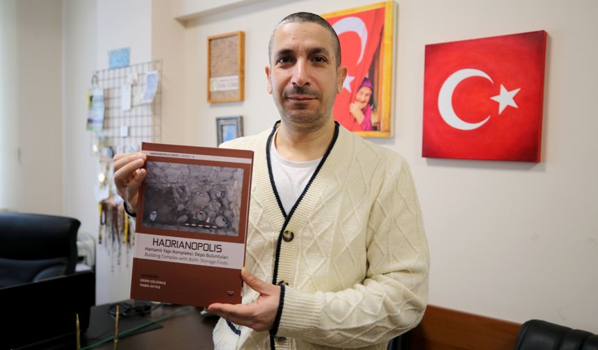 Hadrianopolis Hamamlı Yapı Kompleksi'ndeki depo buluntuları kitapta toplandı