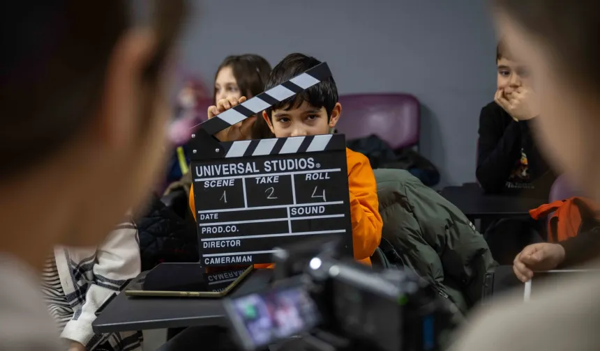 Minik yönetmenler Bornova'da yetişiyor