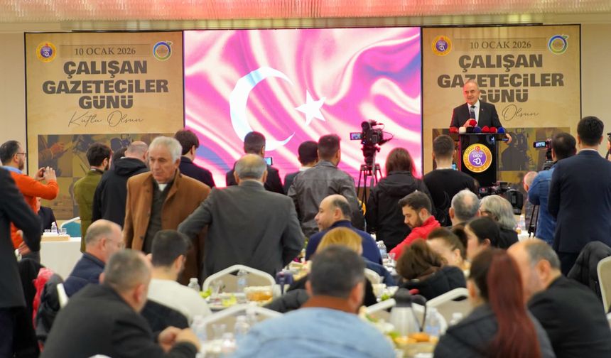 Ordu'da 10 Ocak Çalışan Gazeteciler Günü kutlandı