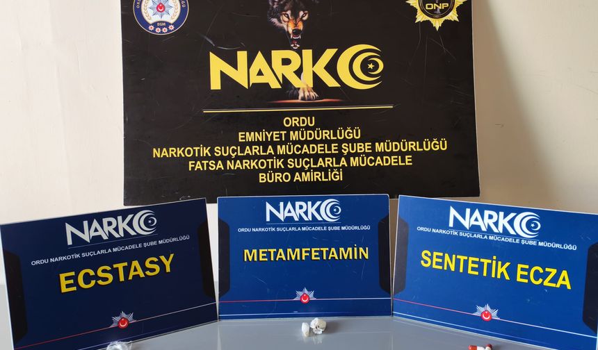 Ordu'da uyuşturucu operasyonunda yakalanan 2 şüpheli tutuklandı