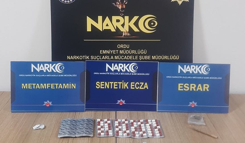 Ordu'da uyuşturucu ticareti yaptıkları iddiasıyla gözaltına alınan 6 zanlı tutuklandı