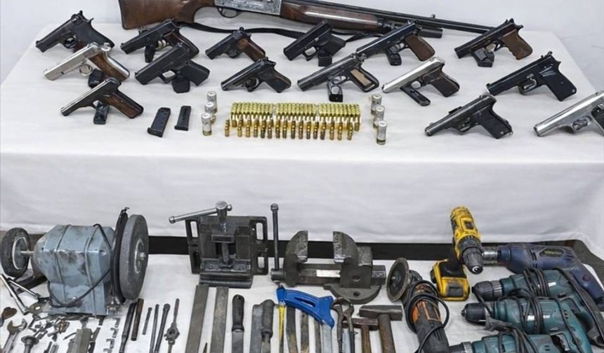 Ordu'da yasa dışı silah imalatı ve ticareti yaptığı idda edilen zanlı tutuklandı