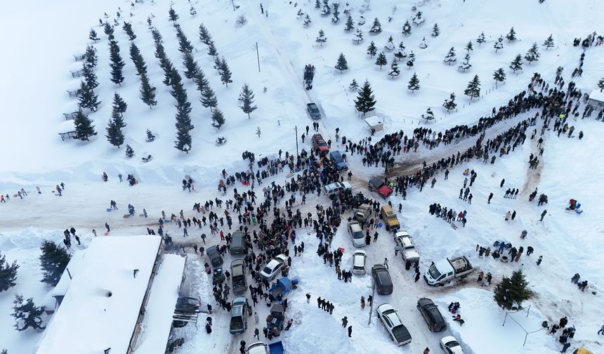 Ordu'nun Korgan ilçesinde '1. Kış Festivali' gerçekleştirildi