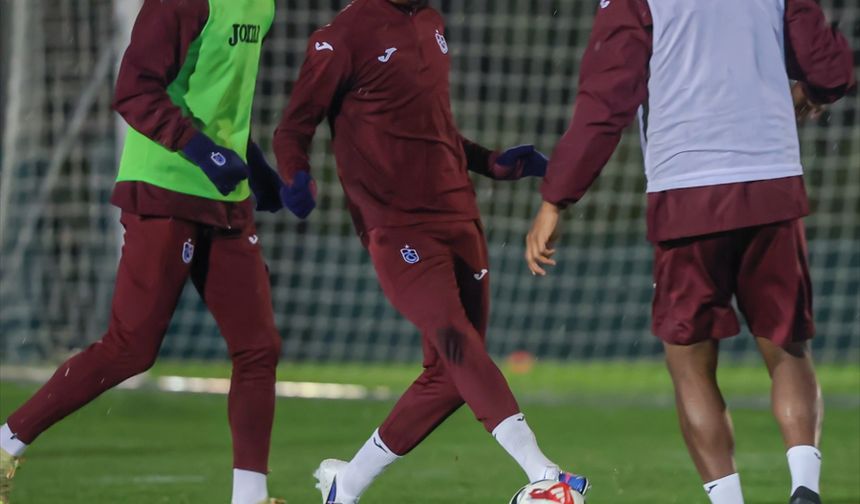 Trabzonspor'da İstanbulspor maçının hazırlıkları başladı
