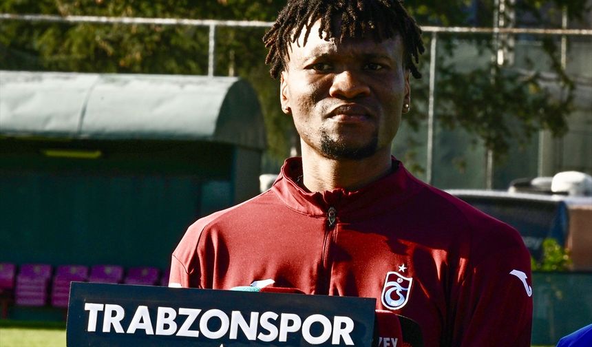 Trabzonspor'un yeni transferi Nwaiwu, doğru tercih yaptığına inanıyor: