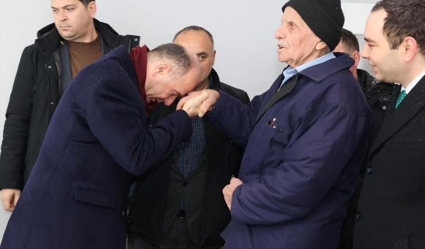 Vali Serdengeçti'nin şehit ailesine söz verdiği yeni ev yapıldı