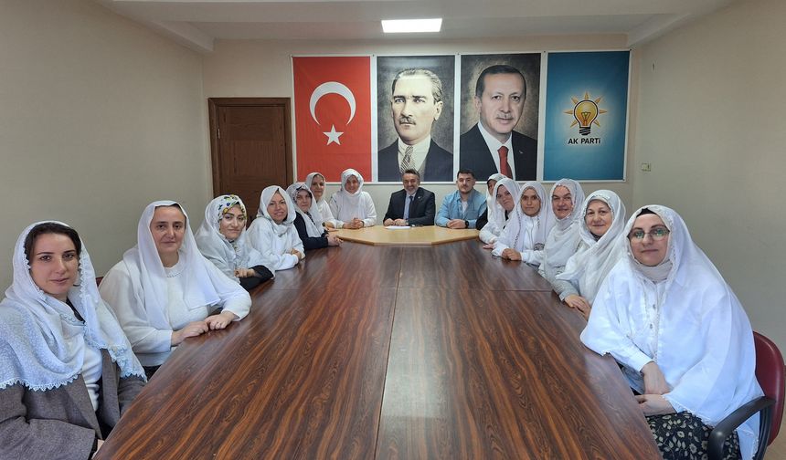 AK Parti Fındıklı İlçe Başkanlığı, Mihalgazi Belediye Başkanı Güneş'e destek verdi