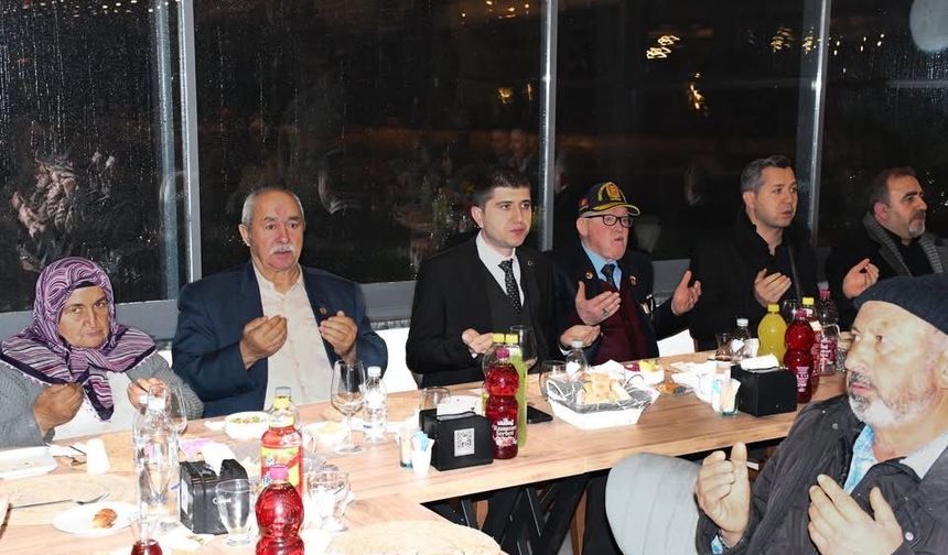 Alaçam'da şehit ve gazi ailelerine yönelik iftar programı düzenlendi