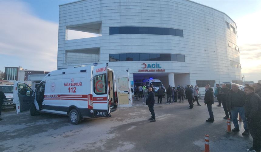 Amasya'da biyogaz tesisinde zehirlenen 3 kişi tedavi altına alındı