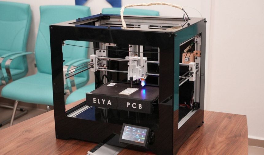 KBÜ'de görüntü işleme temelli PCB üretim makinesi geliştirildi