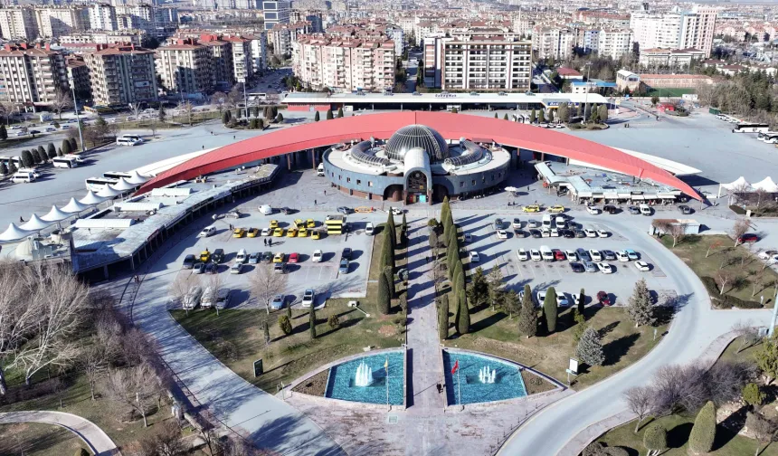 Konya'dan bir ilk daha... Otogarda HGS sistemi