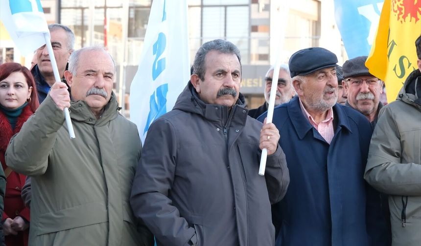 ABD ile İsrail'in İran'a yönelik saldırıları Çorum'da protesto edildi