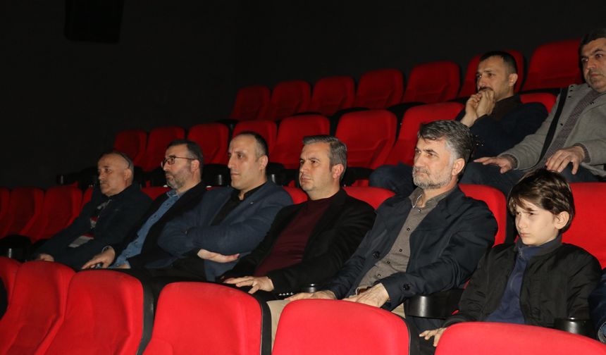 'Filistin Film Günleri' kapsamında Amasya'da 'Hind Rajab'ın Sesi' filmi izlendi