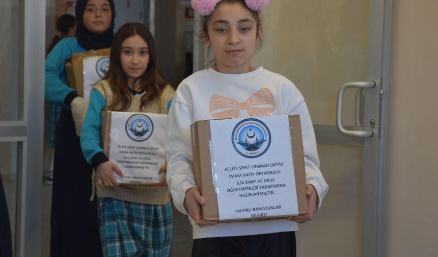 Gümüşhane'de ortaokul öğrencileri 'zimem defteri' geleneğini yaşattı