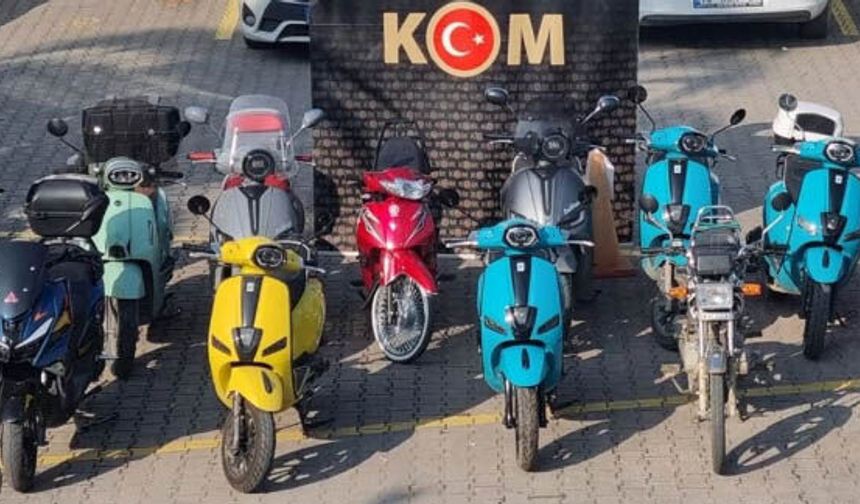 658 MOTOSİKLET TESPİT EDİLDİ ZONGULDAK DA LİSTEDE