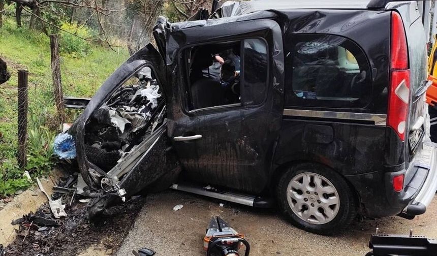 Ordu'da trafik kazasında 1 kişi öldü, 3 kişi yaralandı