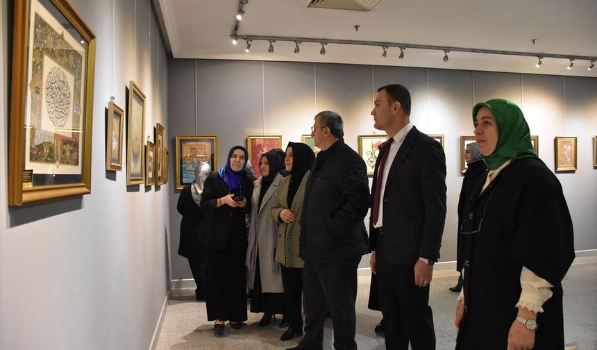 Trabzon'da Hz. Muhammed'in doğumunun 1500. yılı anısına sergi açıldı